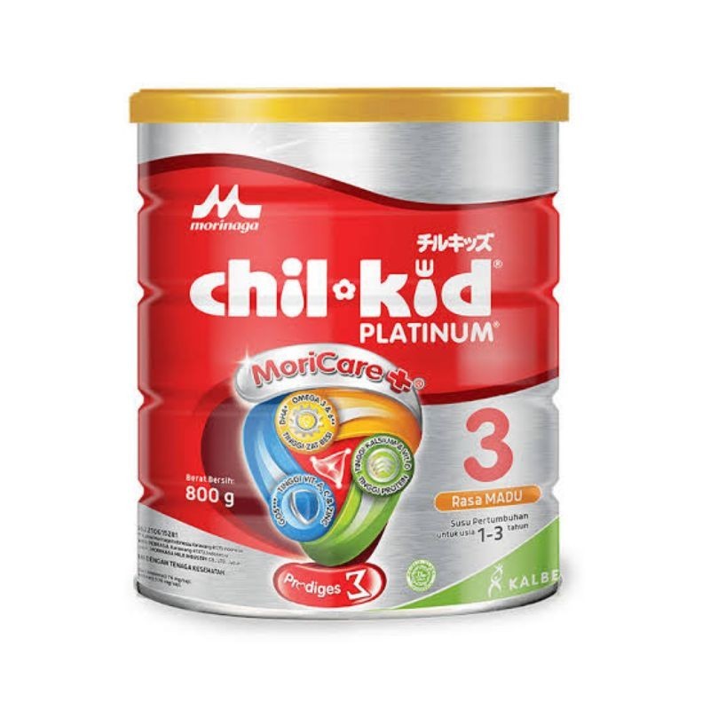 Morinaga Chil kid Platinum 3 800gram usia 1-3 Tahun