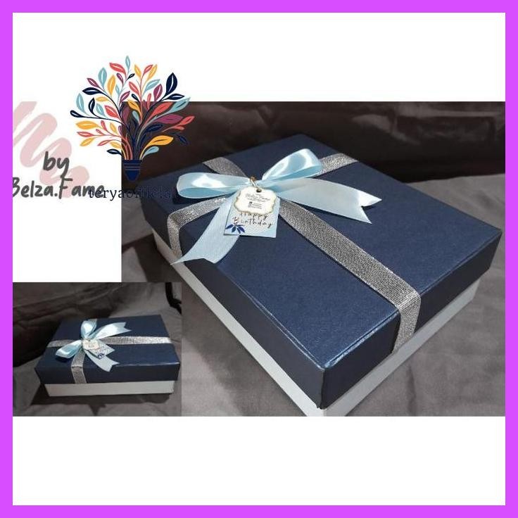 

Beli 2 Murah Kotak Kado Custom Ukuran 23X17X7 Cm | Kota Kado Murah | Gift Box Birthday Hampers