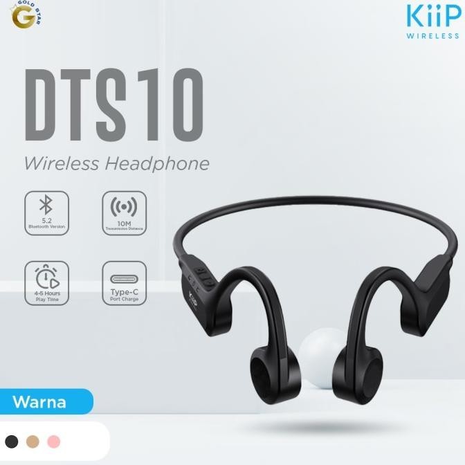 KiiP - TWS - DTS10 Bone Conduction Wireless Headphone