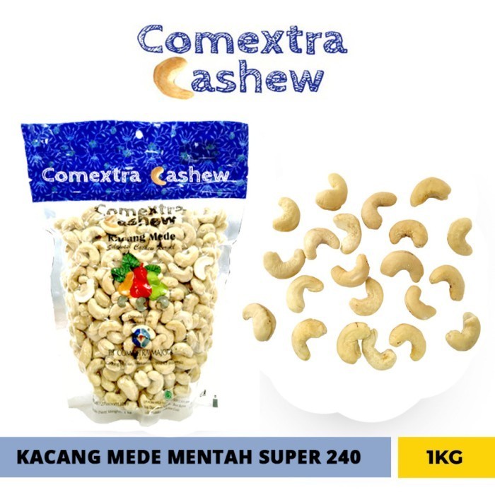 

Kacang Mede Mentah Super 240 1 Kg - Cashew Mete Mente