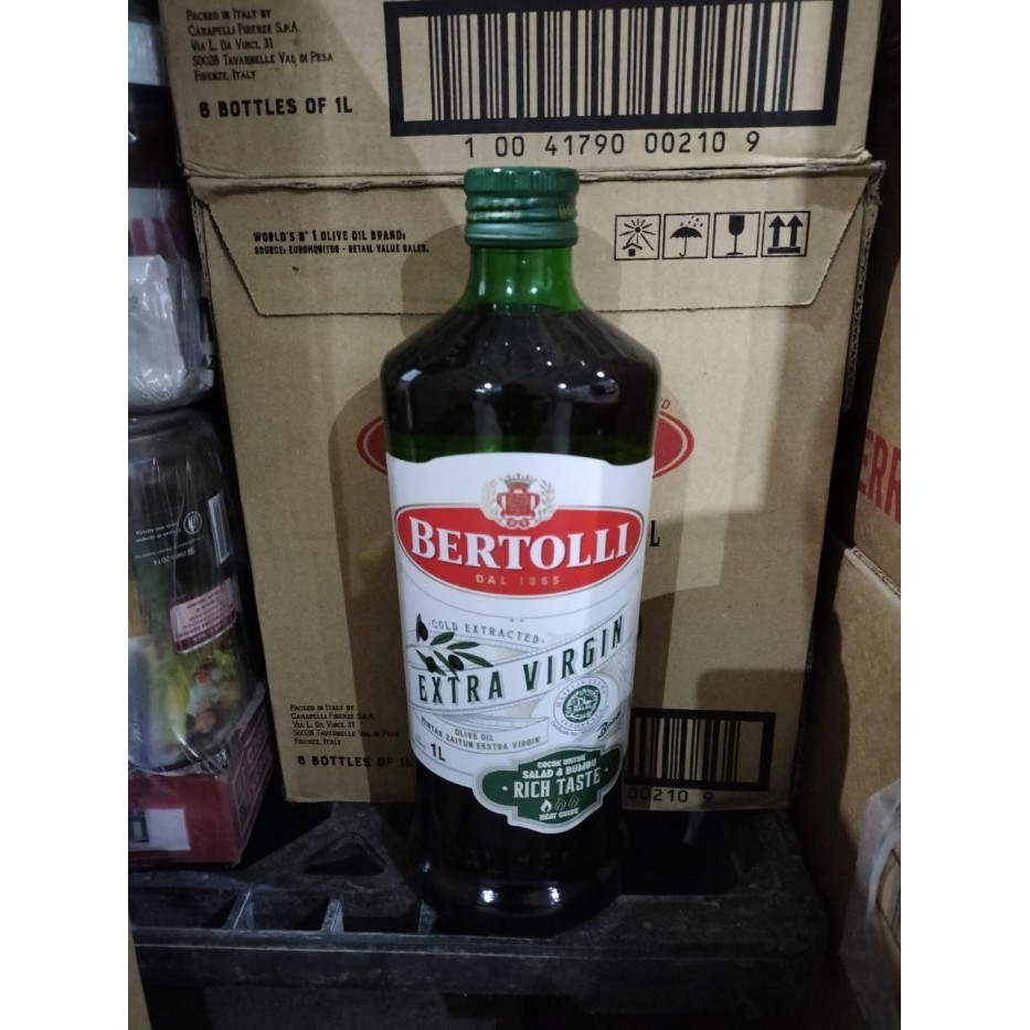 

Bertolli Extra Virgin Olive Oil 1 Lt / 1 Ltr / Minyak Zaitun