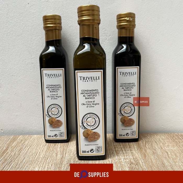 

Trivelli White Truffle Oil 250Ml - Tartufi Extra Virgin Truffle Putih