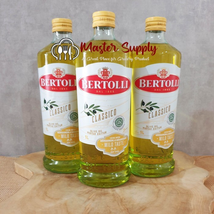 

Bertolli Classico Olive Oil 1 Lt / Minyak Zaitun / Minyak Goreng
