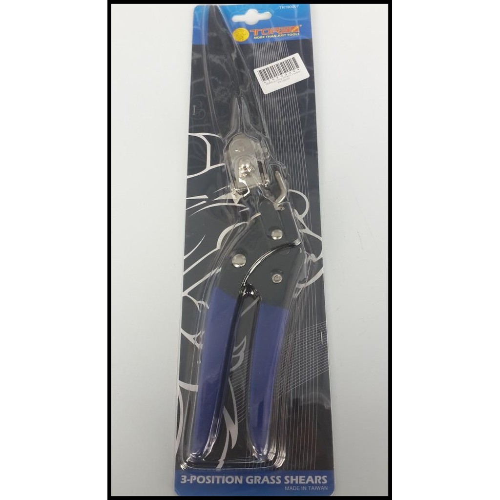 TORA GUNTING RUMPUT /TORA 3-POSITION GRASS SHEARS