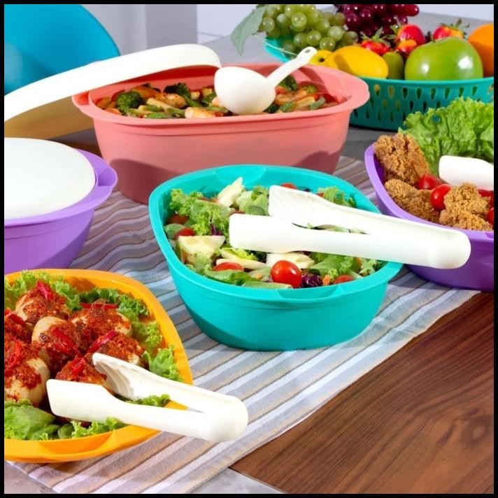 SET ALAT MAKAN - TEMPAT MAKAN - VIENNA SLOVENIA 13 IN 1 - TUPPERWARE