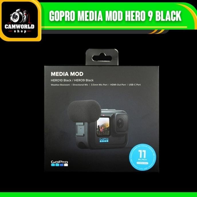 GoPro Media Mod HERO 9 Black / Go Pro Hero9 black MOD Original