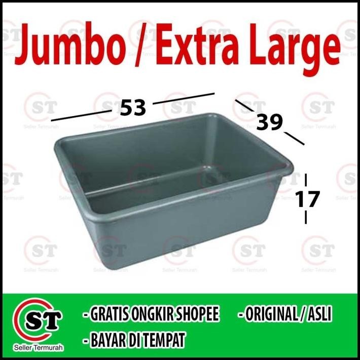 NEW BAK PASIR KUCING / BASKOM PASIR KUCING BESAR - JUMBO / EMBER