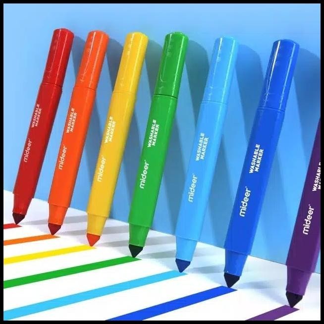 

GRATIS ONGKIR MAINAN EDUKASI ANAK MIDEER WASHABLE MARKER SPIDOL ANAK !!