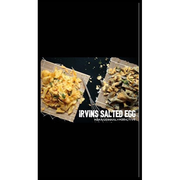 

BEST DEAL IRVINS BIG SALTED EGG SNACK FISH SKIN CHIPS / IRVIN ASIN KULIT IKAN !!
