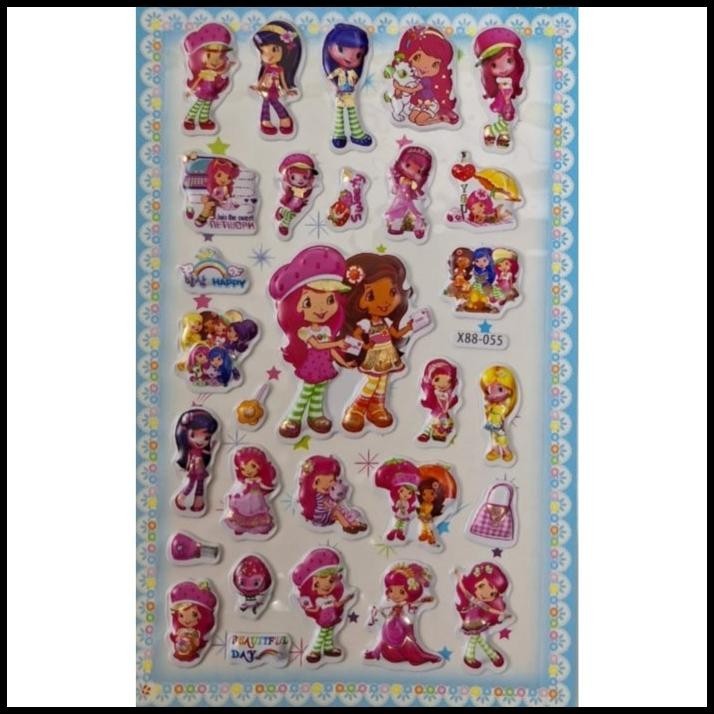 

BEST DEAL STIKER STICKER ANAK TIMBUL STRAWBERRY SHORT CAKE 03