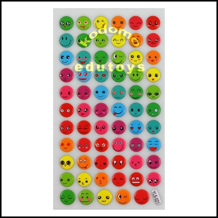 

HOT DEAL STICKER STIKER ANAK TIMBUL EMOTICON 2948 !!!!