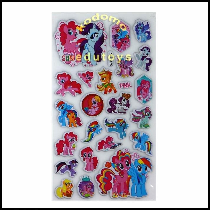 

GRATIS ONGKIR STICKER STIKER ANAK TIMBUL KARAKTER MY LITTLE PONY 2859 !