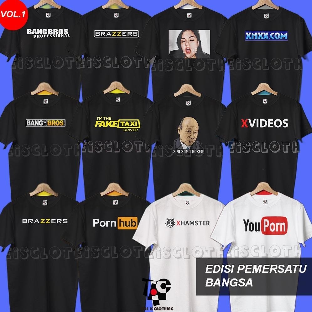 Kaos Baju Combed 30S Distro Pemersatu Bangsa  Xnxx Com Polos Custom Bebas Pengembalian