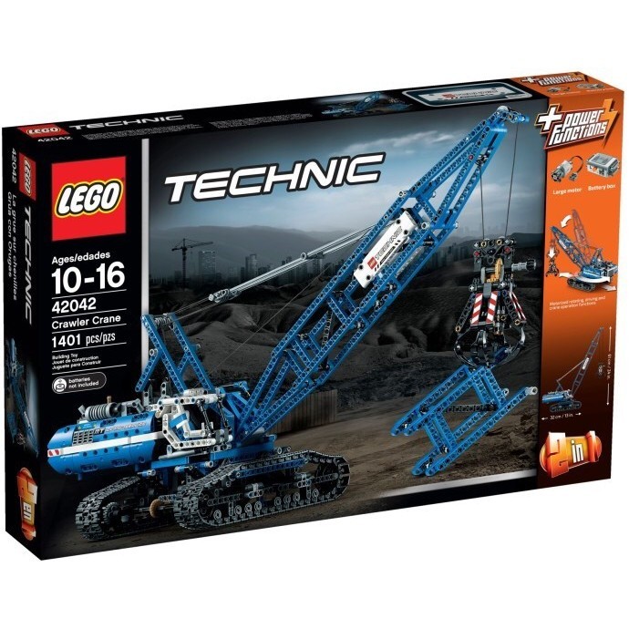 LEGO 42042 TECHNIC Crawler Crane - Blocktopia