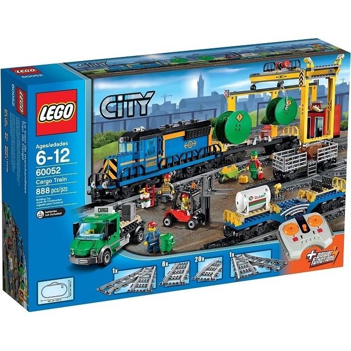 Toys LEGO City Cargo Train 60052 - Blocktopia