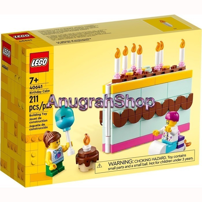 LEGO 40641 SEASONAL Happy Birthday Cake - Blocktopia