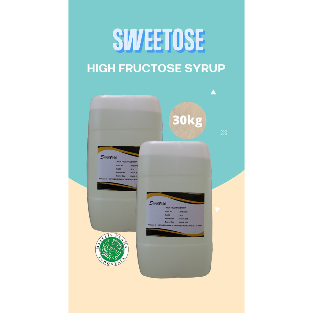 

Sweetose / Gula Cair / Gula Buah Termurah - Fructose 30Kg - Adelineez