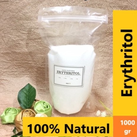 

1000Gr Erythritol Natural Sweetener/Gula Keto Diabetes Zero Nol Kalori - Adelineez