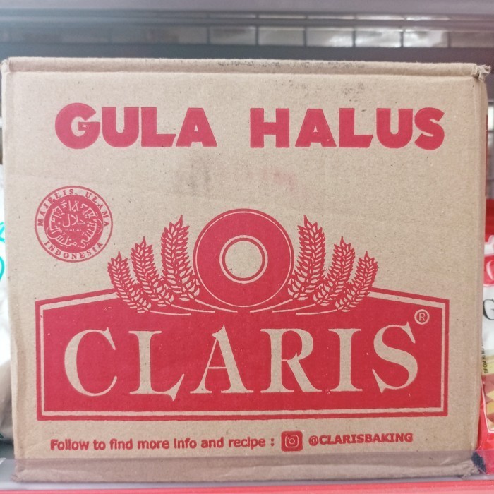 

Gula Halus Claris Merah 250Gr 1Ctn Isi 16 Pcs - Adelineez