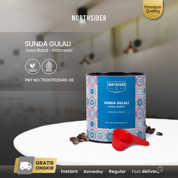 

Northsider Kopi Arabika Taneuh Sunda Gulali Honey Coffee 100G