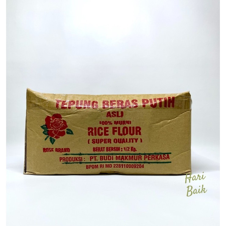 

Tepung Beras Rosebrand 500Gr Dus