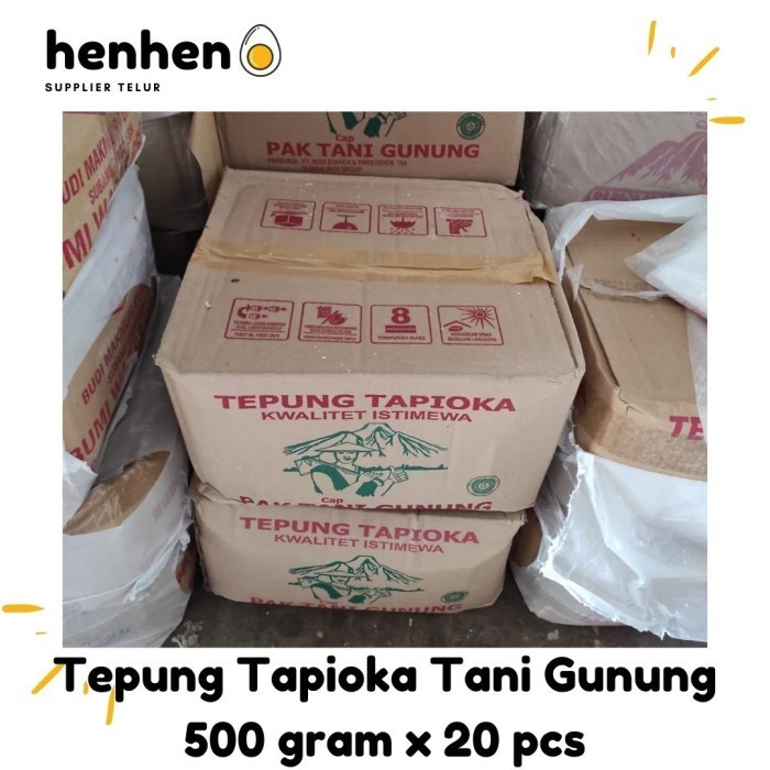 

Tepung Tapioka Sagu Pak Tani 1 Karton 20 Pcsx500 Gram Ready Sto