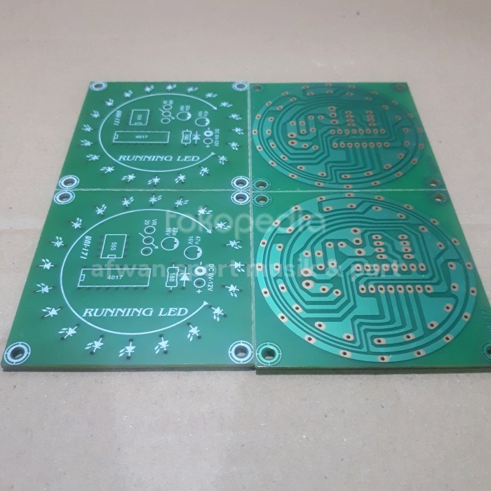 PCB MODUL DIY RUNNING LED .