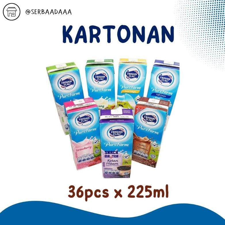 

RTY FRISIAN FLAG UHT 225 ml KARTONAN TERLARIS