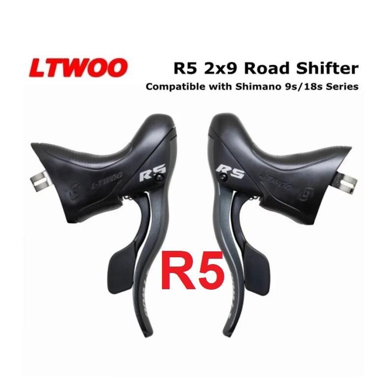 Premium Brifter Ltwoo R5 2 9 18 Speed Shifter 18Speed 9Speed Kiri Kanan Sepeda Balap Lipat Roadbike 