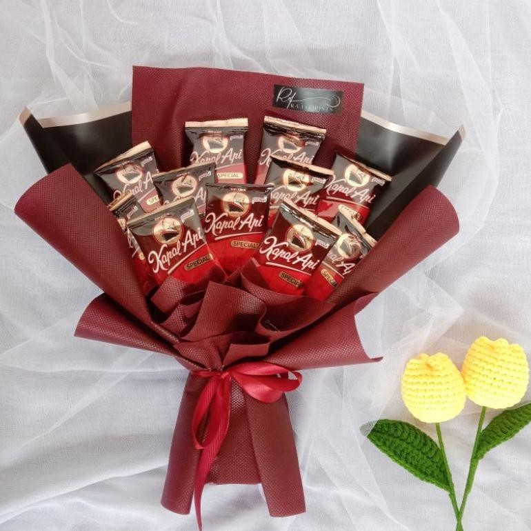 

BUKET KOPI / BUKET LUWAK WHITE COFFE /BUKET KOPI KAPAL API / GOOD DAY ORIGINAL PRODUK