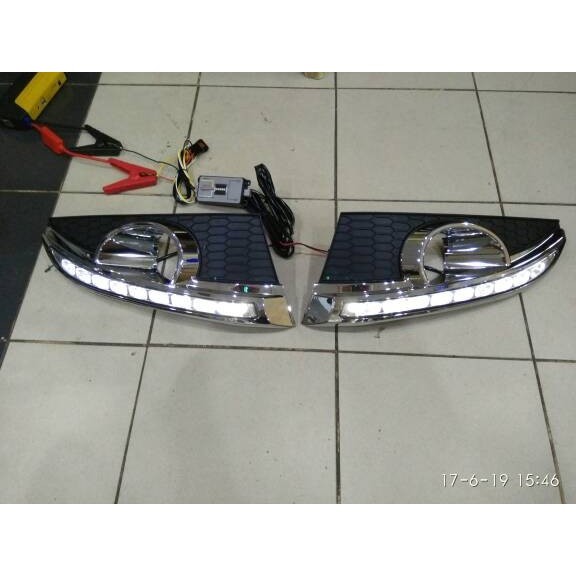 lampu led DRL chevrolet captiva