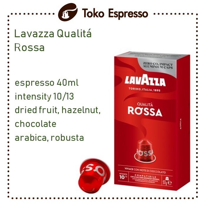 

Ready Lavazza Coffee Capsules Kompatibel untuk Nespresso