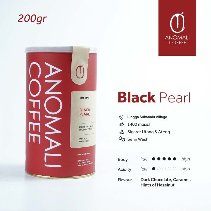 

Ready Anomali Coffee Biji Kopi Black Pearl