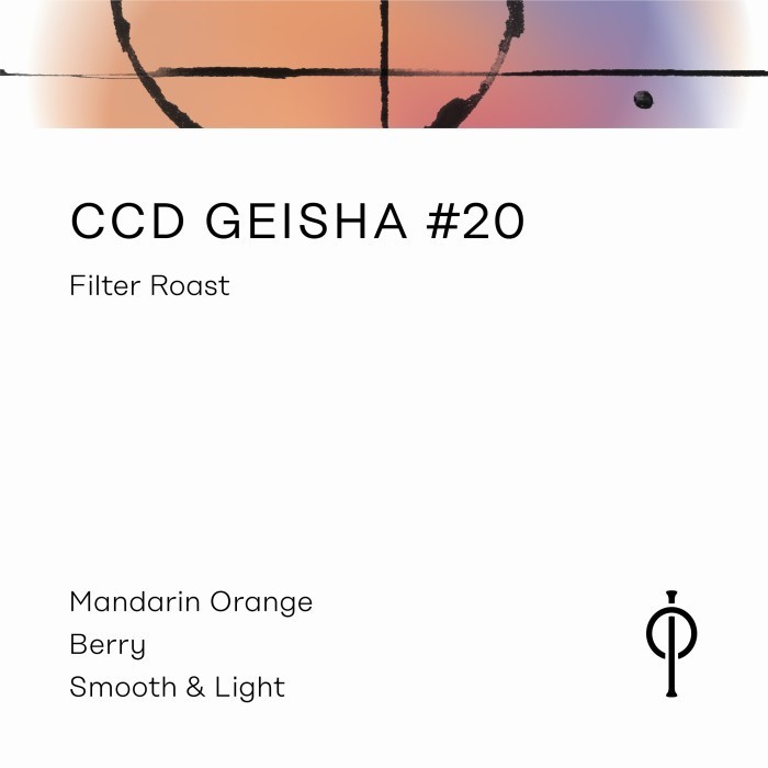 

Ready CCD Geisha Panama #20 - Instinct Coffee - Biji Kopi