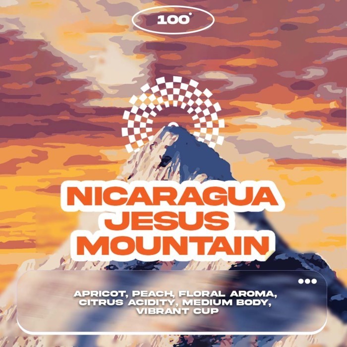 

Ready Biji Kopi Arabika Manual Brew- Nicaragua Jesus Mountain COE#4 - 100 Gr