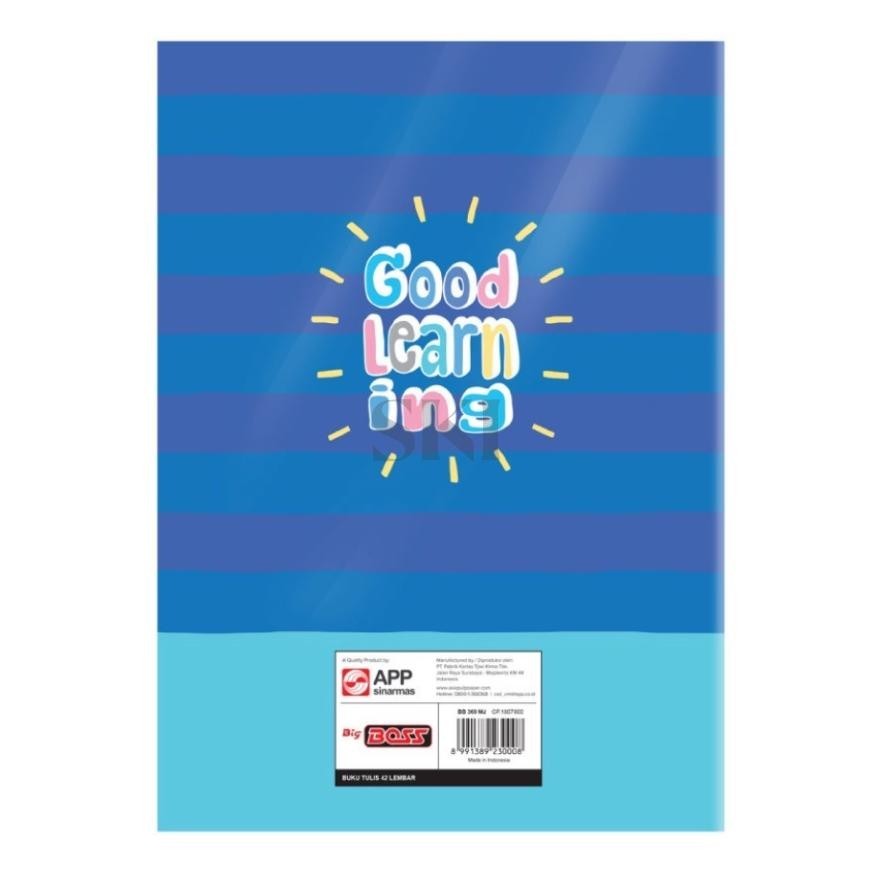

BIGBOSS BUKU TULIS BOXY 42 LEMBAR / BUKU BOXY BIGBOSS COD