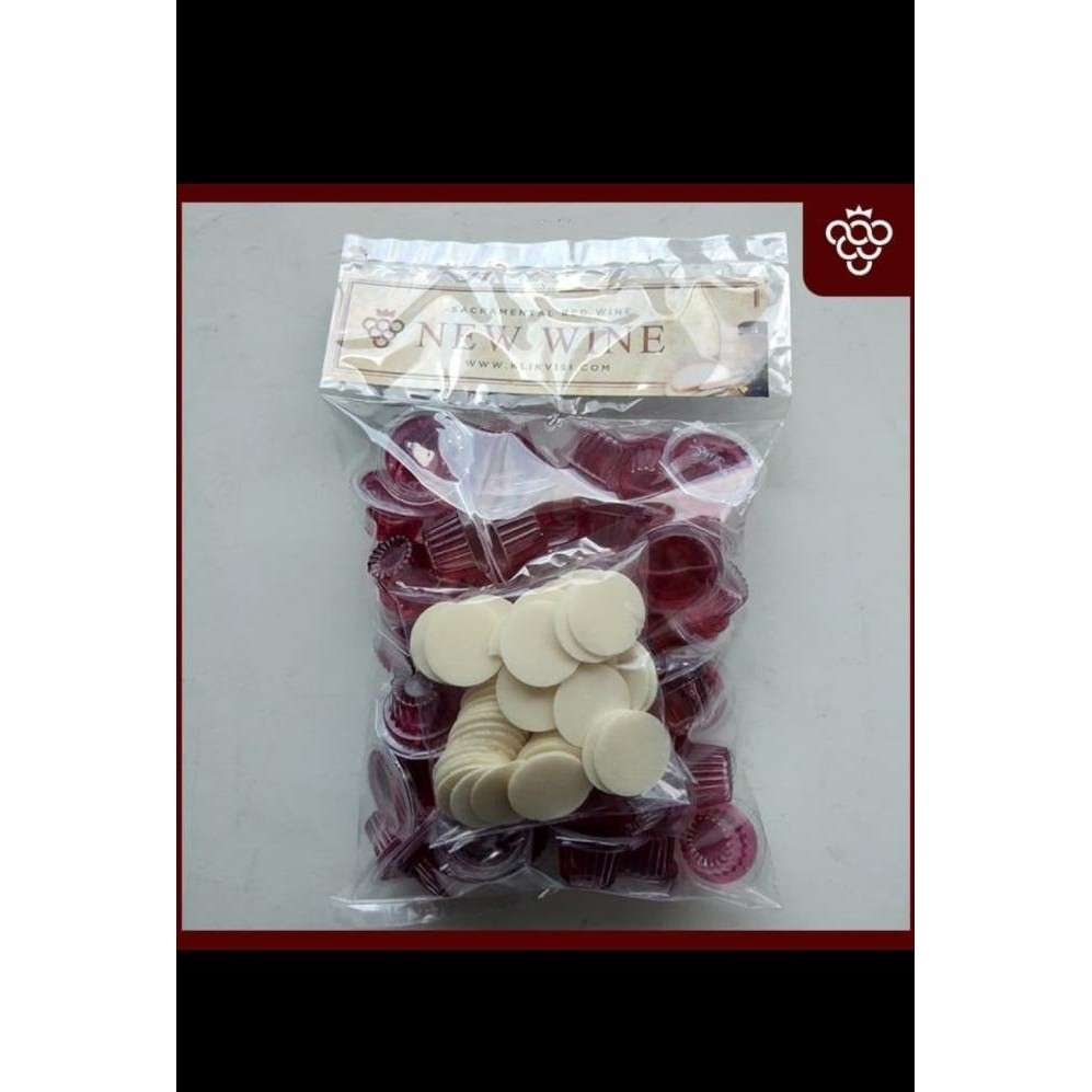 

NEW WINE CUP (50) HOSTI POLOS (ANGGUR PERJAMUAN ISI 50 + HOSTI)