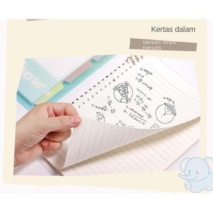 

NOTEBOOK A5 B5 BINDER DAUN LONGGAR / NOTEBOOK SEKOLAH LUCU / NOTEBOOK BINDER DAUN LONGGAR YANG INDAH TERLARIS