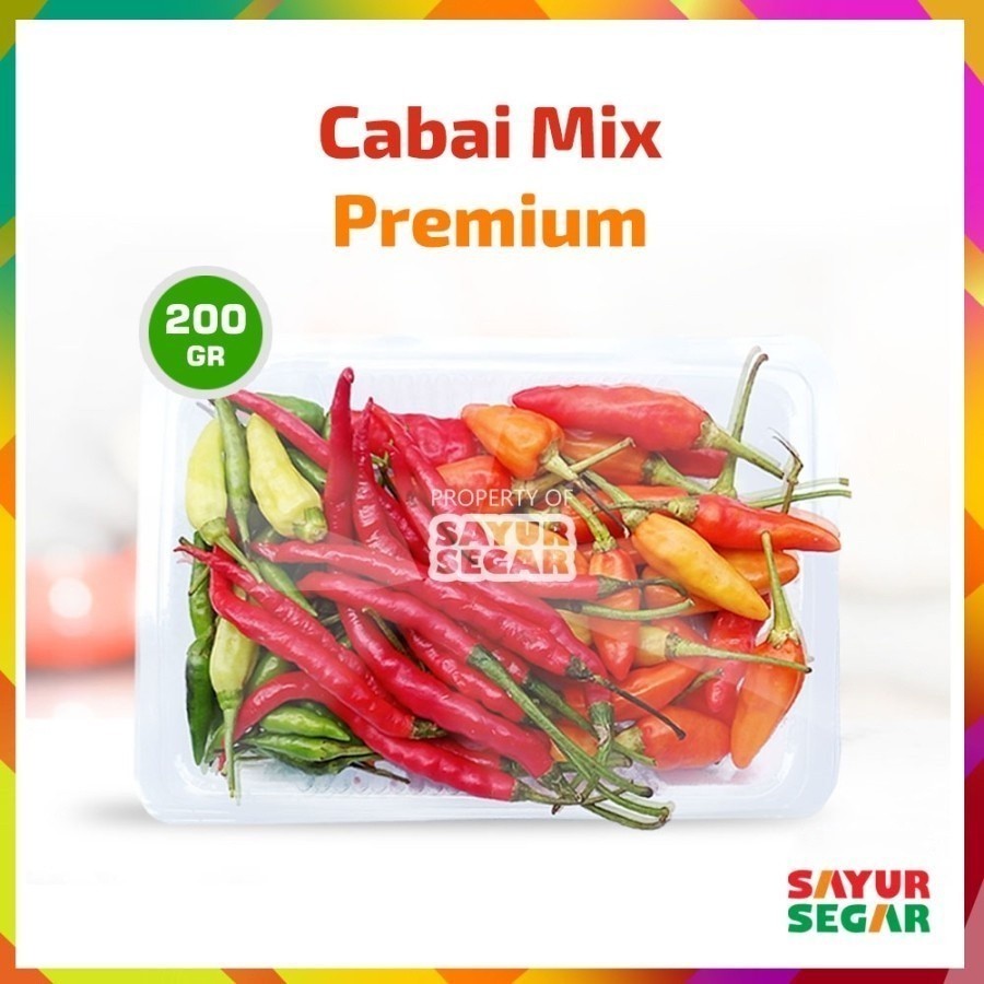

Cabai Mix Premium 200G Fresh