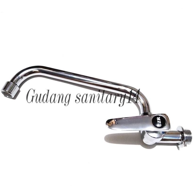 HJK kran air cuci piring leher bebek GZR kran bebek cuci piring stainless kran wastafel cuci piring 