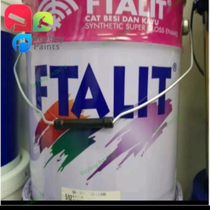 Ftalit Gloss Cat Kayu Dan Besi Lunar White 131 20 kg