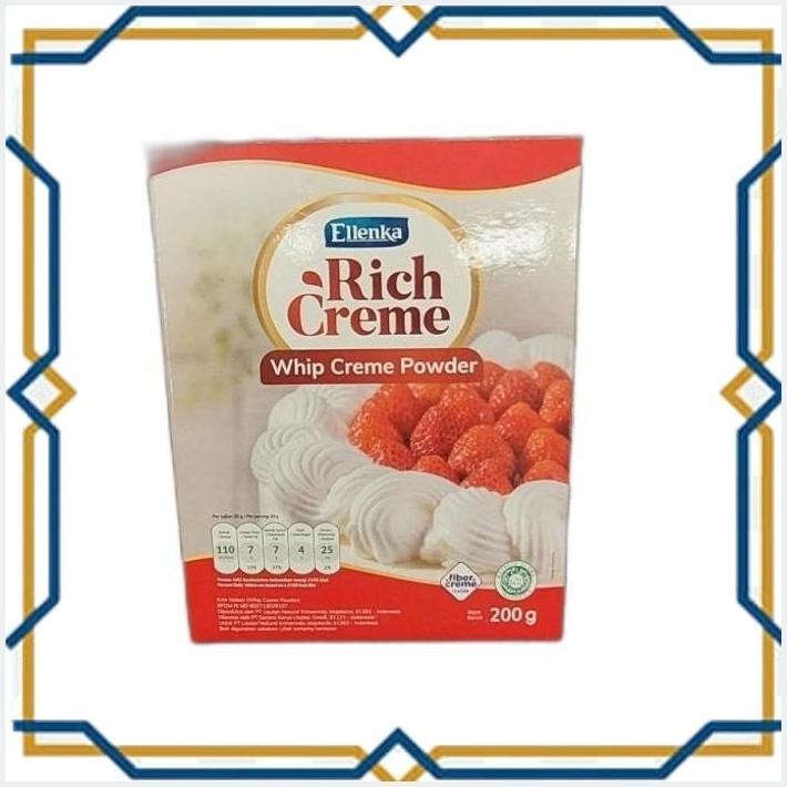 

[GDS] ELLENKA RICH CREME | WHIP CREAM POWDER 200 GR