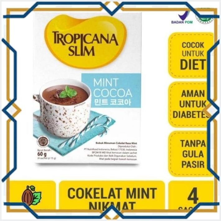 

[GDS] TROPICANA SLIM MINT COCOA 60 GR