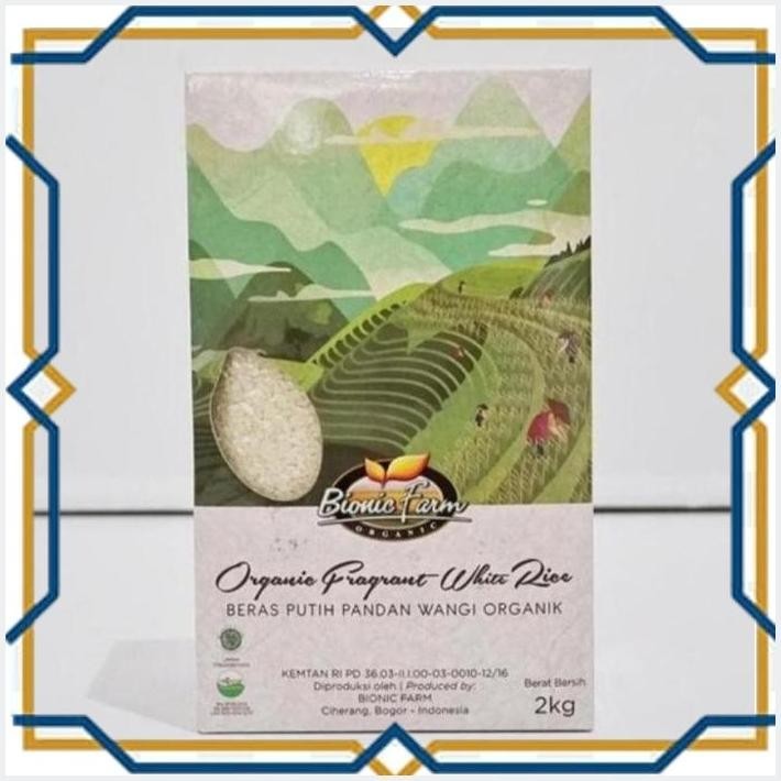 

[GDS] BIONIC FARM BERAS PUTIH PANDAN WANGI ORGANIK 2 KG