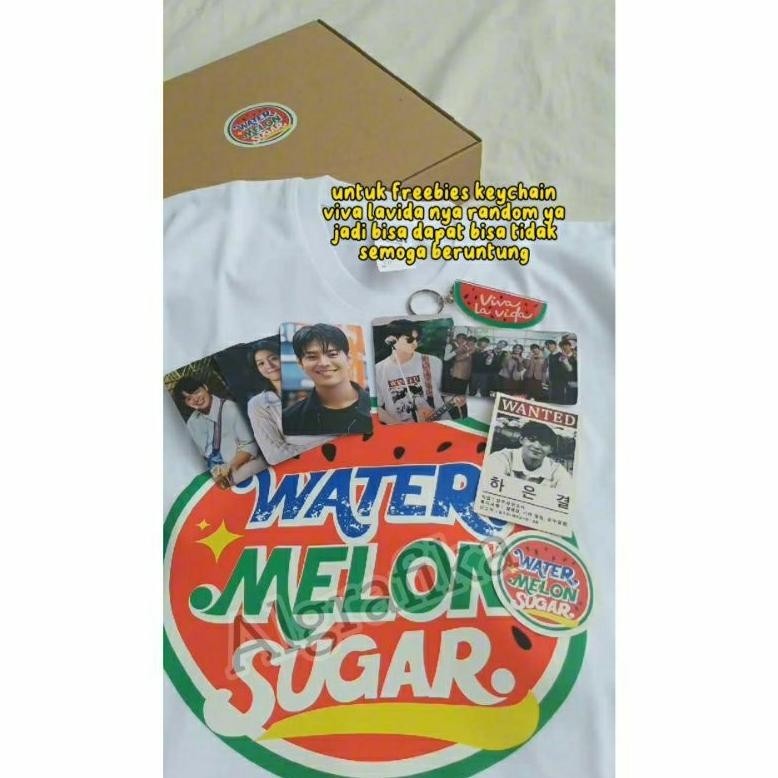 u-45 kaos watermelon sugar twinkling water melon drama korea kdrama baju ha yi chan Hemat