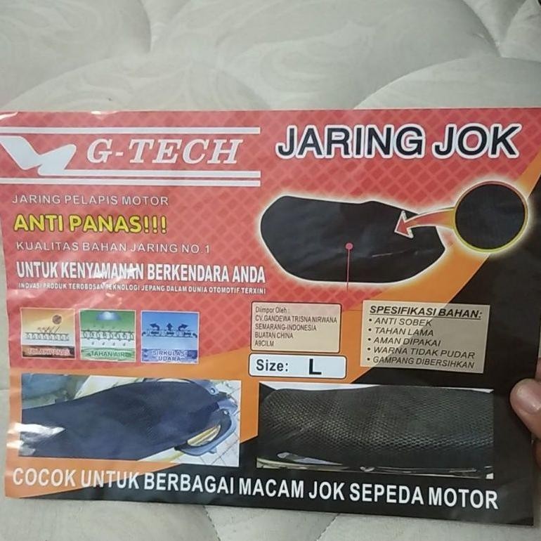 LKJ JARING SARUNG COVER JOK MOTOR HONDA BEAT FI DELUXE POP ESP SPORTY STREET ANTI PANAS CAKARAN KUCI