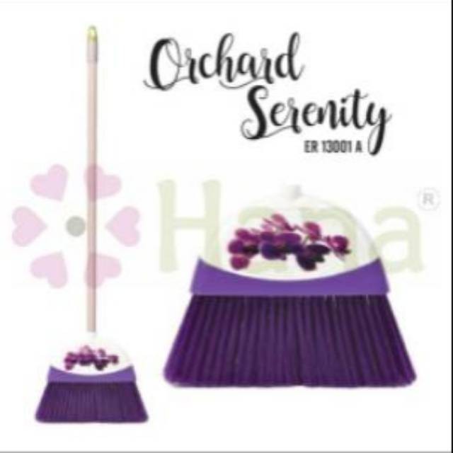 Sapu Ungu Cantik / Sapu Lantai Orchid Serenity