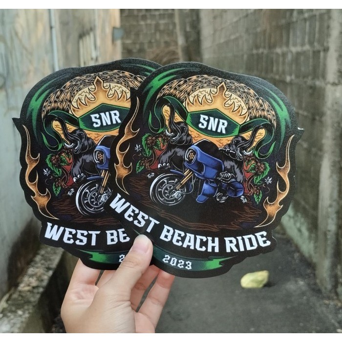 

Cetak Stiker Vinyl Standar RDS UV Gell Potong Kisscut - Tahan Air, Tahan Gores, Tahan Sinar Matahari