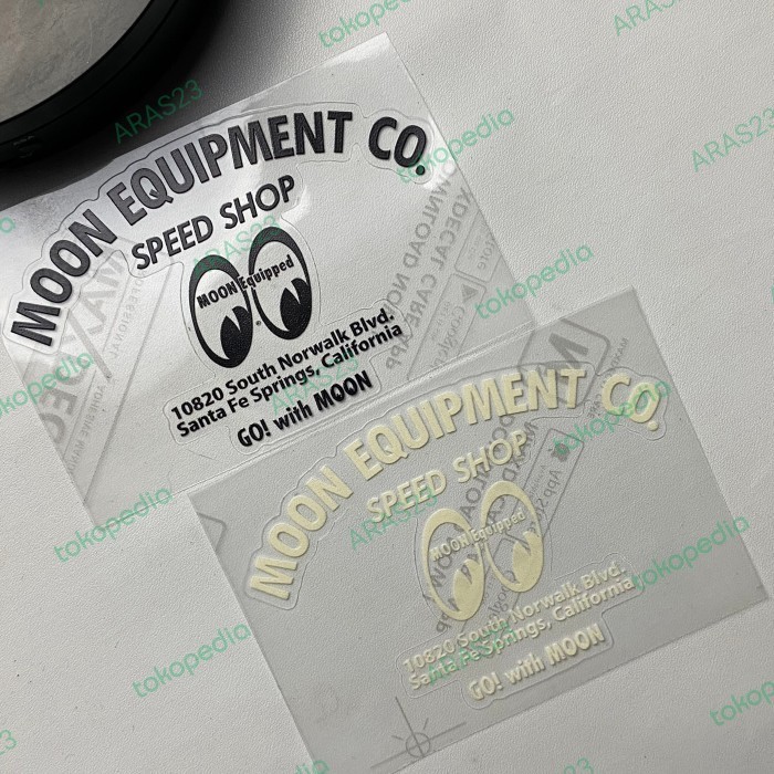 

Sticker MOON BLVD 10,7cm x 7cm UV MAXDECAL K01