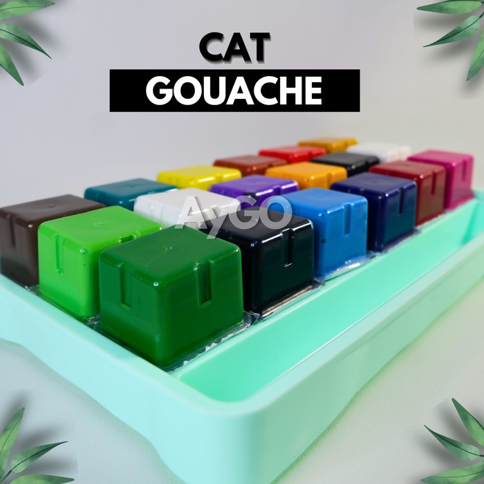 

18 SET HIMI MIYA GOUACE PAINT SET ISI 18 K01